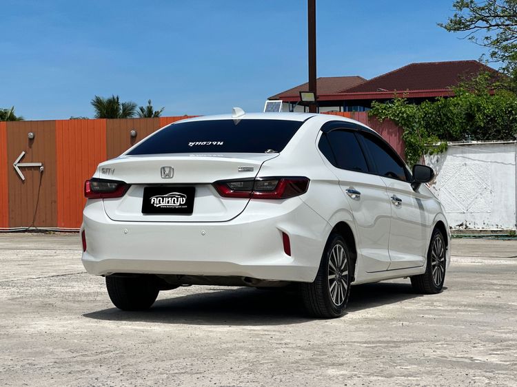 Honda City 2021 1.0 SV Sedan เบนซิน ไม่ติดแก๊ส เกียร์อัตโนมัติ ขาว รูปที่ 2