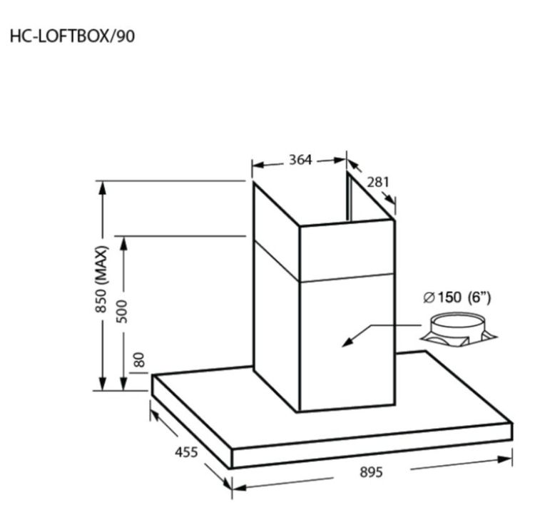 EVEเครื่องดูดควันในครัว  รูปที่ 6