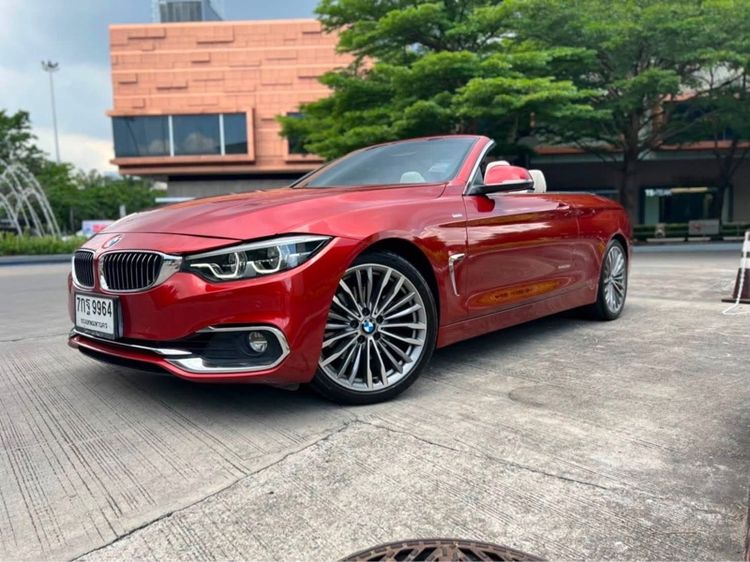BMW Series 4 2017 430i Sedan เบนซิน ไม่ติดแก๊ส เกียร์อัตโนมัติ แดง