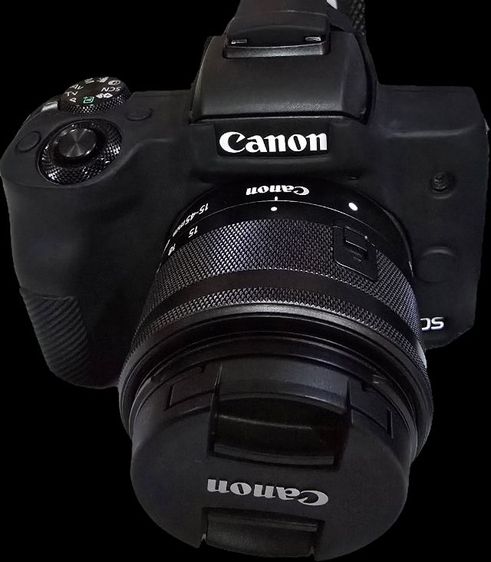 อื่นๆ กันน้ำ กล้อง Canon EOS M50 Mark II เลนด์ Kit EF-M15-45mm ของใหม่มาก ๆไม่มีตำหนิเลย อุปกรณ์ครบแบตเตอรี่แท้ มีกระเป๋าด้วย  