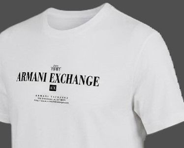 Armani Exchange Classic Logo T-Shirt  EST. 1991 รูปที่ 3
