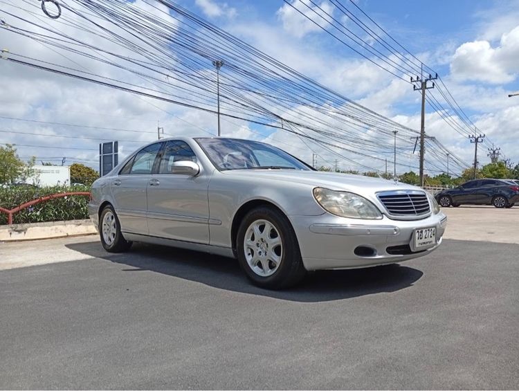 Mercedes-Benz S-Class 2003 S280 Sedan เบนซิน ไม่ติดแก๊ส เกียร์อัตโนมัติ บรอนซ์เงิน