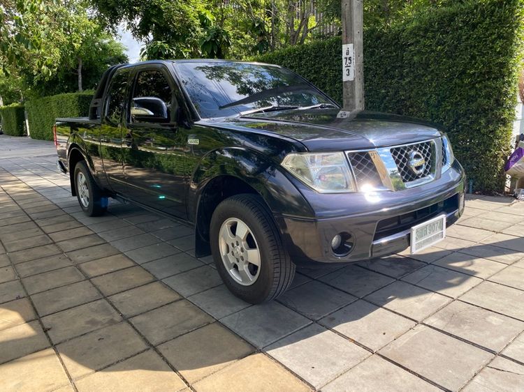 Nissan Navara 2015 2.5 S King Cab Pickup เบนซิน ไม่ติดแก๊ส เกียร์ธรรมดา ดำ