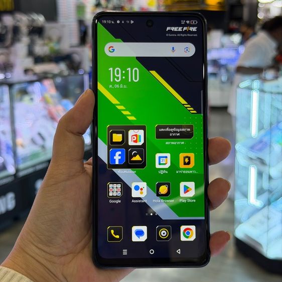 256 GB infinix HOT40 Pro สีดำ เครื่องศูนย์ สภาพสวย จอ6.78นิ้ว แรม8รอม256 Helio G99 กล้อง108ล้าน🩷🩷