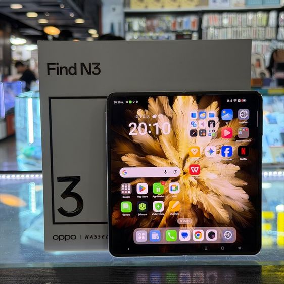 512 GB Oppo Find N3 สีทอง เครื่องศูนย์ สภาพสวยมากๆ จอ7.82นิ้ว แรม12รอม512 Snap8 Gen2 กล้อง64ล้าน(3ตัว)🔥🔥