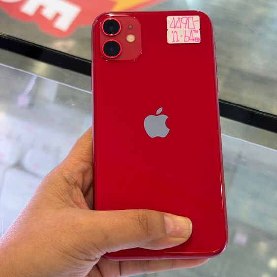iPhone11 64GB สีแดง เครื่องศูนย์ โมเดลTH สภาพสวยมากๆ🔥🔥 รูปที่ 2