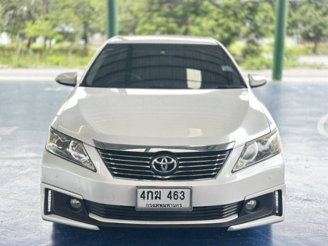 Toyota Camry 2015 2.0 G Extremo Sedan เบนซิน ไม่ติดแก๊ส เกียร์อัตโนมัติ ขาว รูปที่ 2