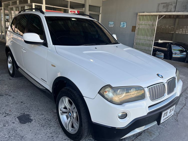 BMW X3 2010 2.0 xDrive20d 4WD Utility-car ดีเซล ไม่ติดแก๊ส เกียร์อัตโนมัติ ขาว