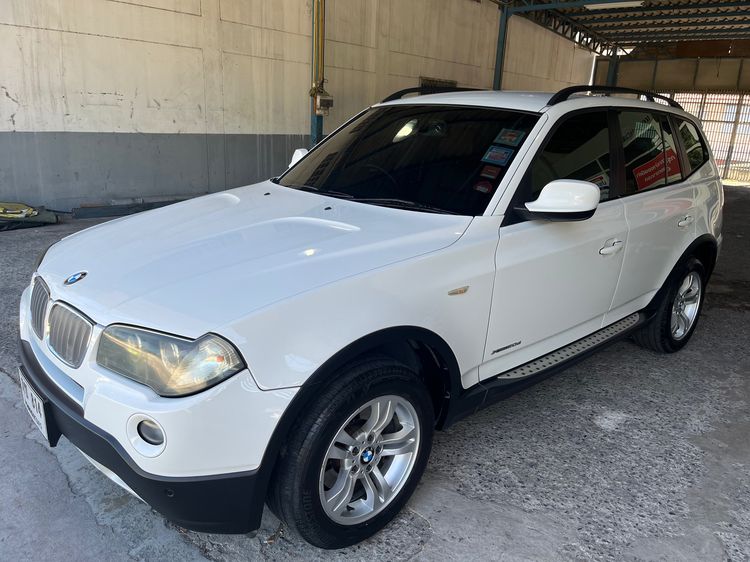BMW X3 2010 2.0 xDrive20d 4WD Utility-car ดีเซล ไม่ติดแก๊ส เกียร์อัตโนมัติ ขาว รูปที่ 3