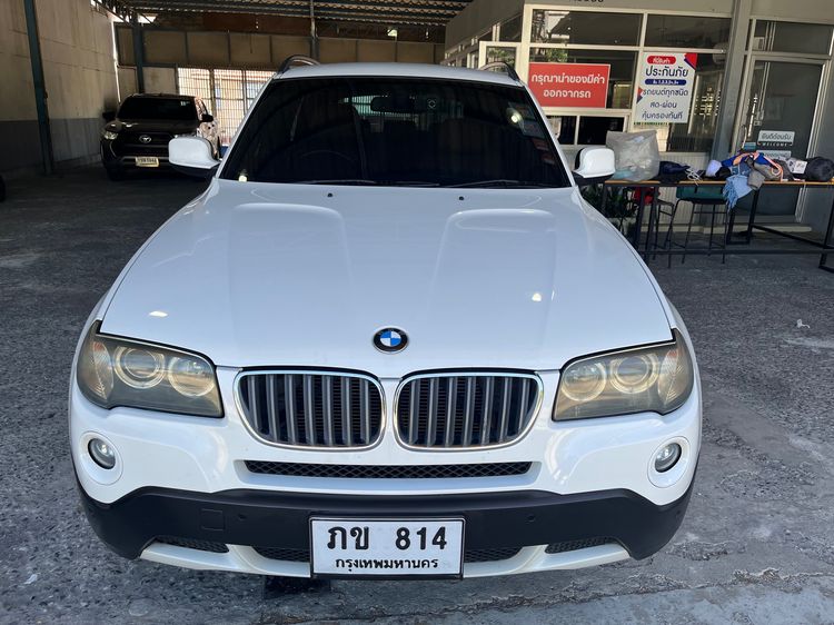 BMW X3 2010 2.0 xDrive20d 4WD Utility-car ดีเซล ไม่ติดแก๊ส เกียร์อัตโนมัติ ขาว รูปที่ 2