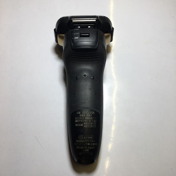 เครื่องโกนหนวดไฟฟ้า ไร้สาย ยี่ห้อ Panasonic รุ่น 5 ใบมีด สภาพใหม่ ใช้งานได้ปกติ พร้อม อแดปเตอร์ชาร์จ   รูปที่ 6