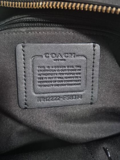 ขายกระเป๋าสะพายหลัง Coach backpack f58314 สภาพดี รูปที่ 4