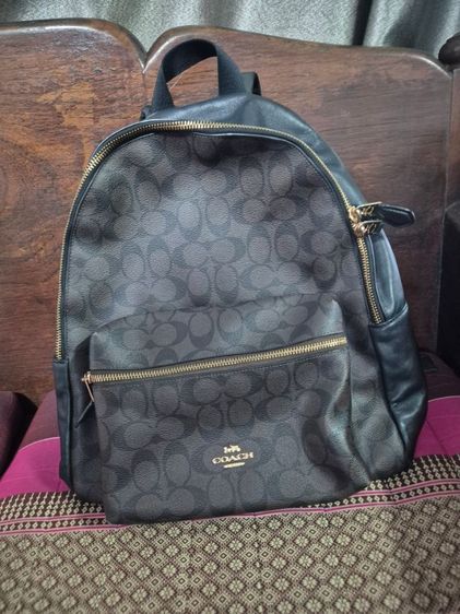 ขายกระเป๋าสะพายหลัง Coach backpack f58314 สภาพดี