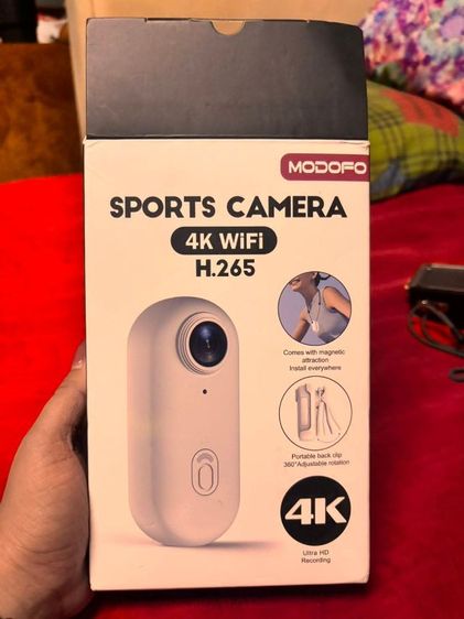 กล้อง MODOFO Sports Camera 4K WiFi สภาพนางฟ้า 99.99แถมเมม256กิ๊ก รูปที่ 3