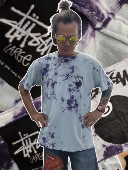 เสื้อยืด STUSSY'90s👕🎱 รูปที่ 13