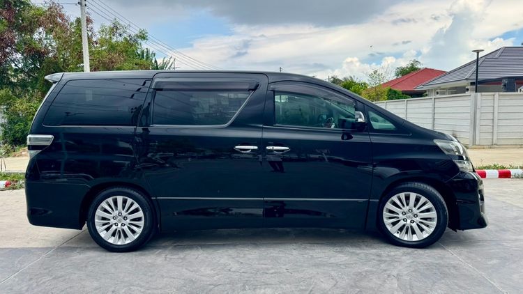 Toyota Vellfire 2008 2.4 V Utility-car เบนซิน LPG เกียร์อัตโนมัติ ดำ รูปที่ 4