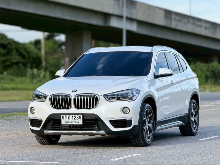 BMW X1 2018 2.0 sDrive18d xLine Utility-car ดีเซล ไม่ติดแก๊ส เกียร์อัตโนมัติ ขาว รูปที่ 3