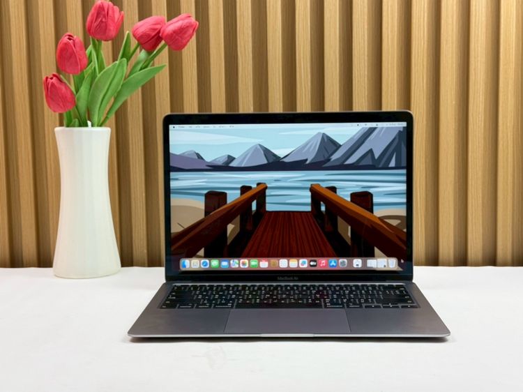Apple อื่นๆ แมค โอเอส 8 กิกะไบต์ อื่นๆ ไม่ใช่ MacBook Air 13-inch 2020 Ram8GB SSD256GB SpaceGray A2179