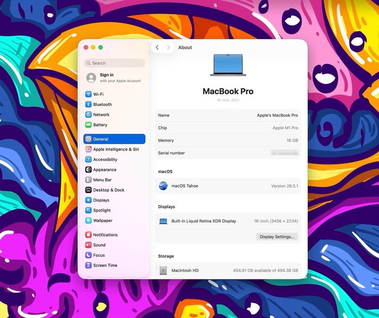 MacBook Pro 16-inch M1Pro Ram16GB SSD512GB SpaceGray รูปที่ 13