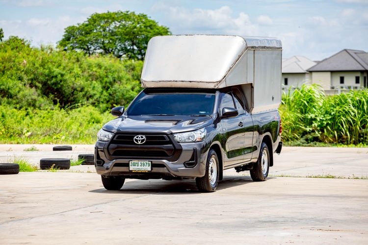 Toyota Hilux Revo 2021 2.4 Z Edition Entry Pickup ดีเซล เกียร์ธรรมดา เทา