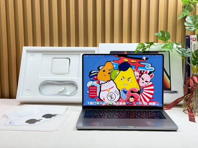 Apple Mackbook Pro 14 Inch แมค โอเอส 16 กิกะไบต์ อื่นๆ ไม่ใช่ MacBook Pro 14-inch M1 Pro 2021 Ram16GB SSD512GB SpaceGray 