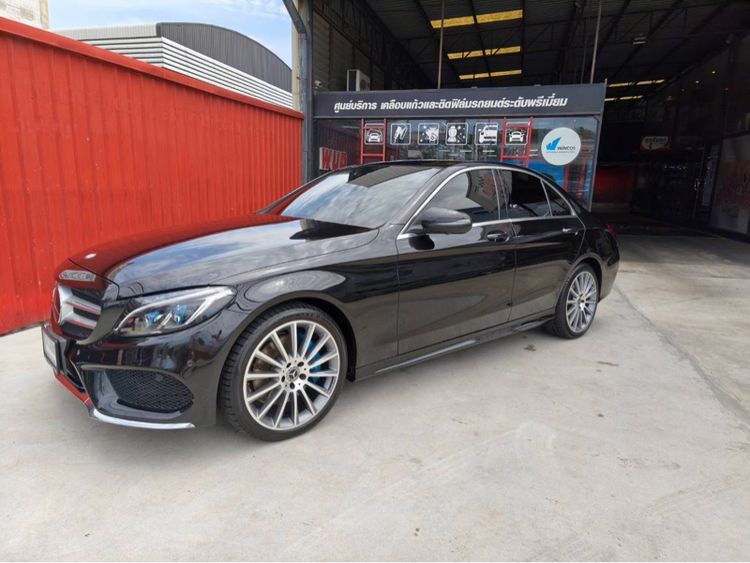 รถ Mercedes-Benz C-Class C350e สี ดำ