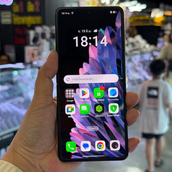 256 GB Oppo Find N2 Flip สีม่วง(Moonlit Purple) เครื่องศูนย์ 🔥🔥