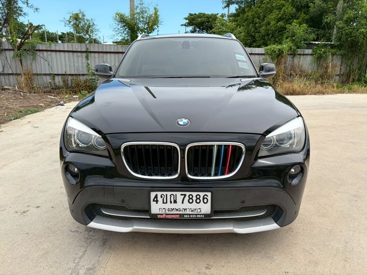 BMW X1 2011 2.0 sDrive18i Highline Utility-car เบนซิน ไม่ติดแก๊ส เกียร์อัตโนมัติ ดำ รูปที่ 2