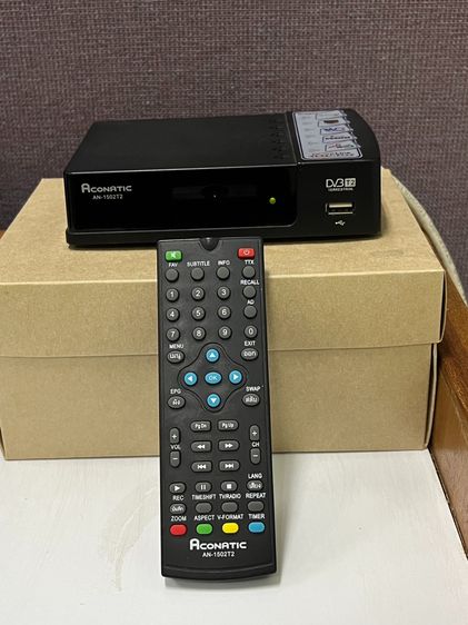 กล่องรับสัญญาณดิจิตอลทีวี และแอนดรอยด์ กล่องดิจิตอล TV ยี่ห้อ Aconatic สภาพดี