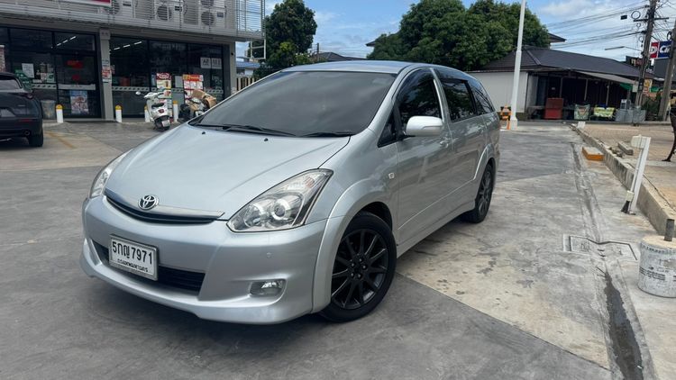 Toyota Wish 2007 2.0 S Utility-car เบนซิน LPG เกียร์อัตโนมัติ เทา