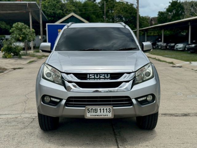 Isuzu MU-X 2016 3.0 4WD Van ดีเซล เกียร์อัตโนมัติ เทา รูปที่ 2