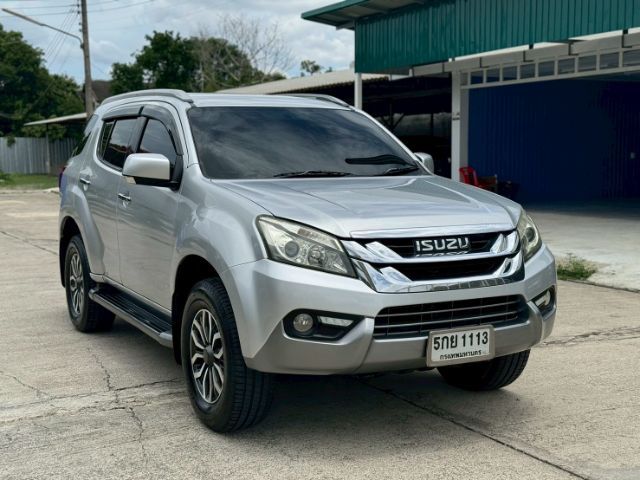 Isuzu MU-X 2016 3.0 4WD Van ดีเซล เกียร์อัตโนมัติ เทา