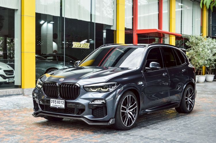 BMW X5 2020 3.0 xDrive30d M Sport 4WD Utility-car ดีเซล ไม่ติดแก๊ส เกียร์อัตโนมัติ เทา