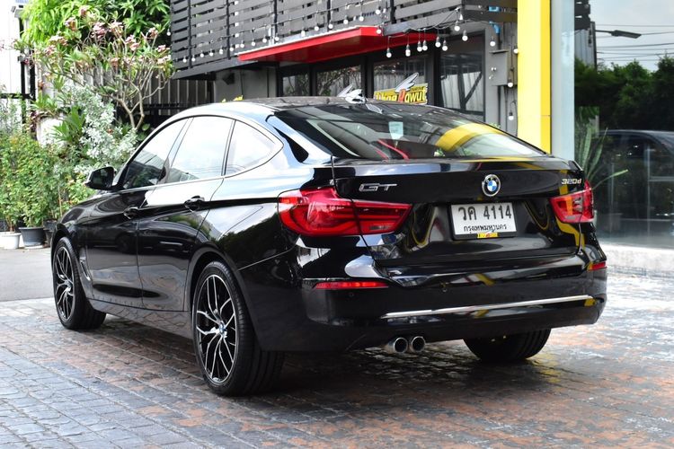 BMW Series 3 2019 320d Sedan ดีเซล ไม่ติดแก๊ส เกียร์อัตโนมัติ ดำ รูปที่ 4