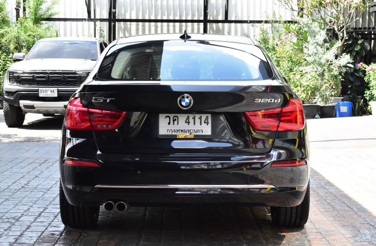 BMW Series 3 2019 320d Sedan ดีเซล ไม่ติดแก๊ส เกียร์อัตโนมัติ ดำ รูปที่ 3