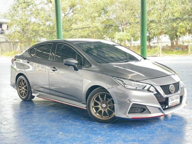 Nissan Almera 2021 1.0 V Sedan เบนซิน ไม่ติดแก๊ส เกียร์อัตโนมัติ เทา