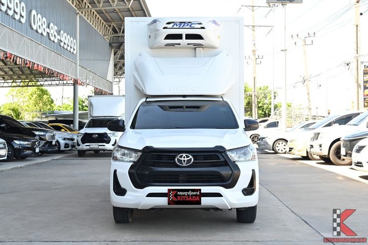 Toyota Hilux Revo 2022 2.4 Entry Pickup ดีเซล ไม่ติดแก๊ส เกียร์ธรรมดา ขาว รูปที่ 2