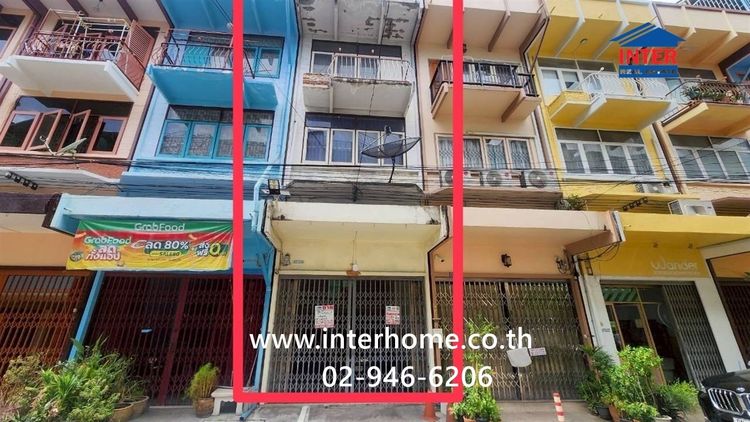 อาคารพาณิชย์ 3 ชั้น 13.7 ตร.ว. อาคารพาณิชย์ ใกล้โรงแรมรอยัลริเวอร์ ซอยเจ้าพระยาสยาม ซอยจรัญสนิทวงศ์66-1 ถนนราชวิถี ถนนจรัญสนิทวงศ์
