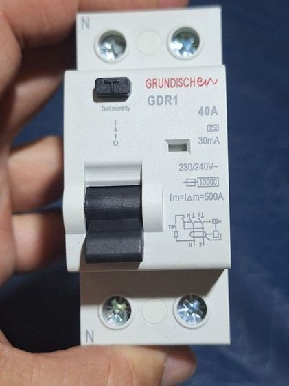 เบรกเกอร์ rccb ใช้กับ wall charger 