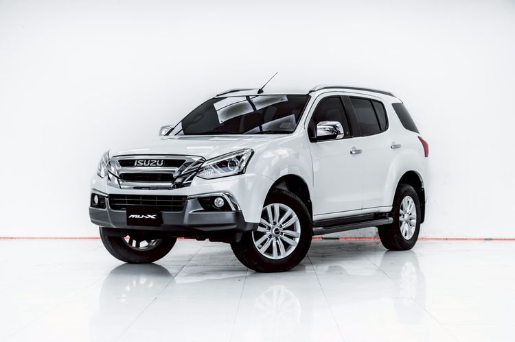 Isuzu MU-X 2018 1.9 Utility-car ดีเซล ไม่ติดแก๊ส เกียร์อัตโนมัติ ขาว