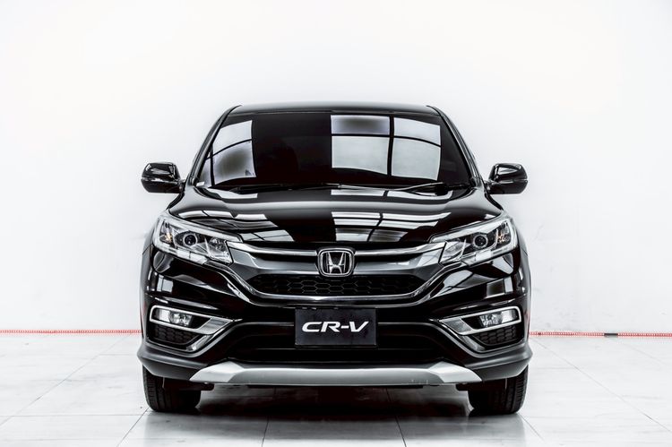 Honda CR-V 2016 2.0 S Utility-car เบนซิน ไม่ติดแก๊ส เกียร์อัตโนมัติ ดำ รูปที่ 4