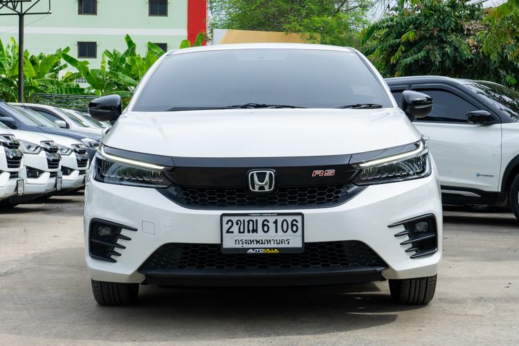 Honda City 2021 1.0 RS Sedan เบนซิน เกียร์อัตโนมัติ ขาว รูปที่ 2