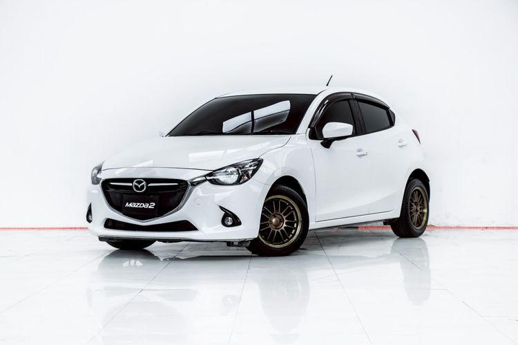 Mazda Mazda 2 2016 1.3 High Connect Sedan เบนซิน ไม่ติดแก๊ส เกียร์อัตโนมัติ ขาว