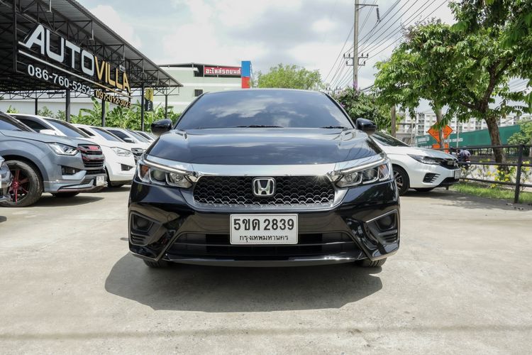 Honda City 2024 1.0 S+ Sedan เบนซิน เกียร์อัตโนมัติ ดำ รูปที่ 2