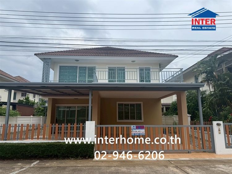 บ้านเดี่ยว 2 ชั้น 74 ตร.ว. หมู่บ้านอาภากร 3 ถนนพุทธมณฑลสาย4 ถนนนฐ.3004 พุทธมณฑล นครปฐม