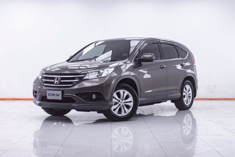 Honda CR-V 2013 2.0 E 4WD Utility-car เบนซิน ไม่ติดแก๊ส เกียร์อัตโนมัติ น้ำตาล