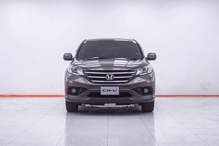Honda CR-V 2013 2.0 E 4WD Utility-car เบนซิน ไม่ติดแก๊ส เกียร์อัตโนมัติ น้ำตาล รูปที่ 4