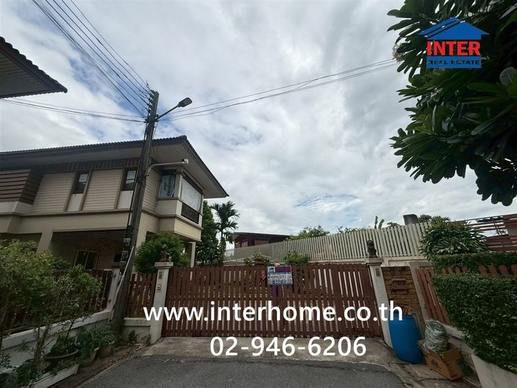 บ้านเดี่ยว 2 ชั้น 101.8 ตร.ว. หมู่บ้านนาราวดี พุทธมณฑลสาย 4 ถนนพุทธมณฑลสาย4 ถนนบรมราชชนนี สามพราน นครปฐม