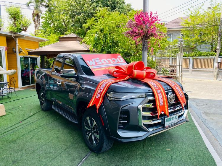 MG Extender 2022 2.0 Grand X Pickup ดีเซล ไม่ติดแก๊ส เกียร์ธรรมดา เทา รูปที่ 2