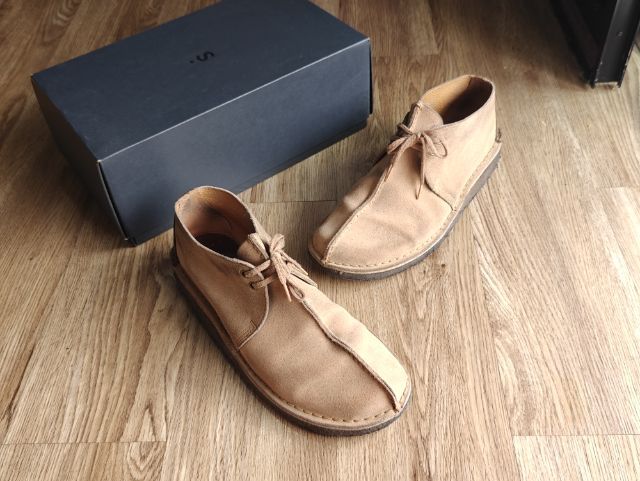clarks desert trex แท้ครบกล่อง มือเดียวครับ